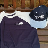 Navy/Grey T-shirt - MND NSW logo
