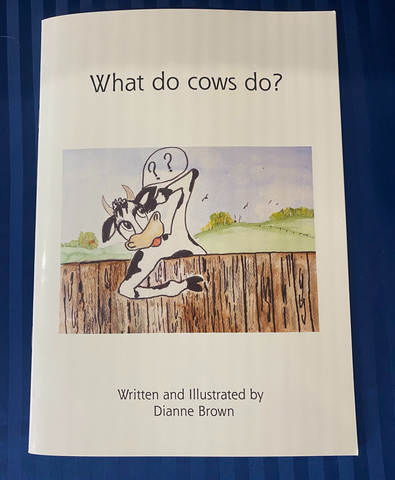 What do cows do?  Book
