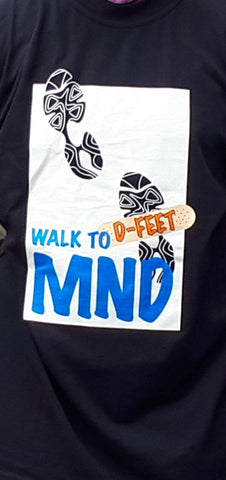 Walk to d'Feet MND T-shirt - Dark Navy