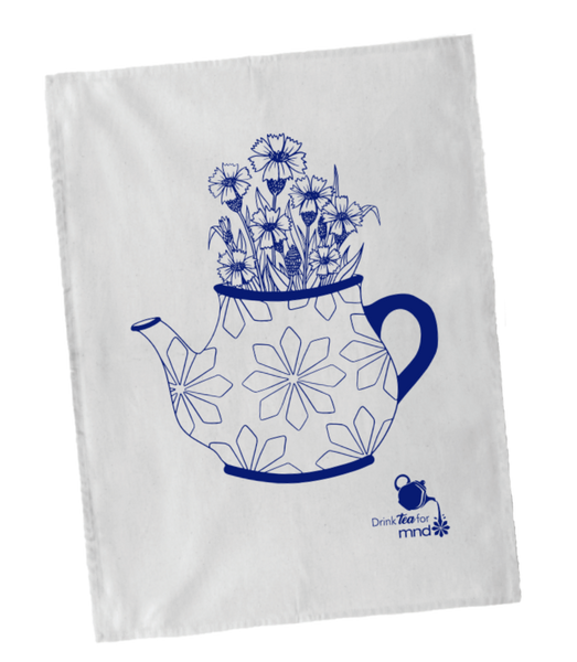 Drink Tea for MND Tea Towel Individual Motor Neurone Disease NSW